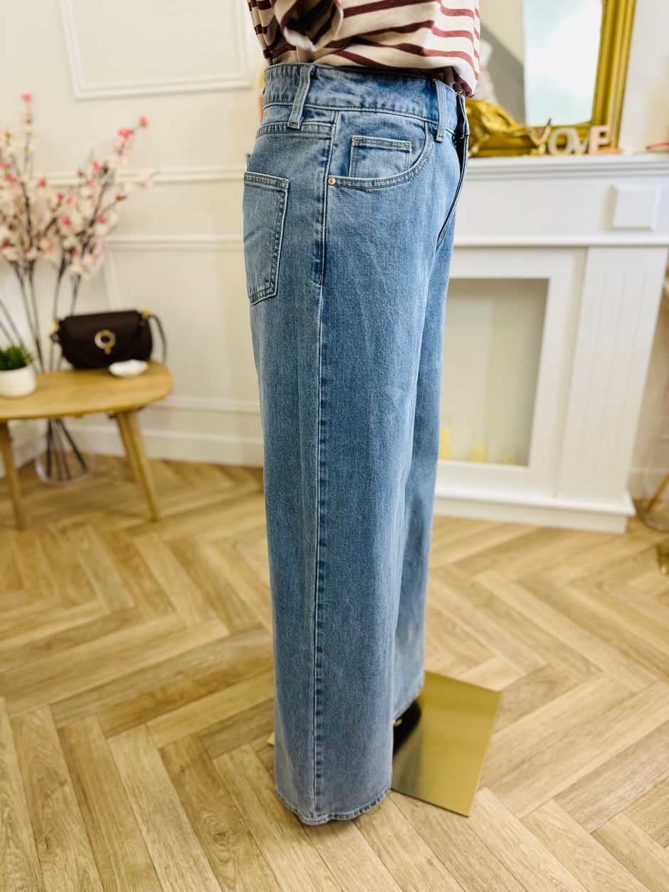 Jean Palazzo Pietro Denim Clair