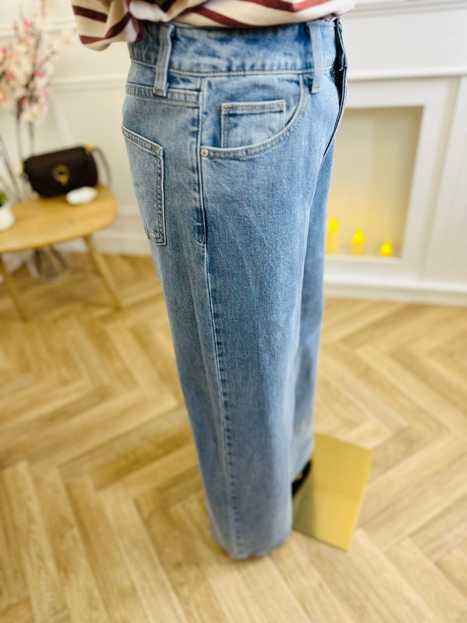 Jean Palazzo Pietro Denim Clair