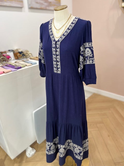 Robe Bohemian Navy