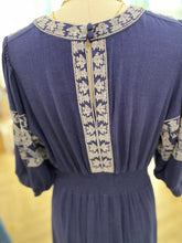 Charger l&#39;image dans la galerie, Robe Bohemian navy
