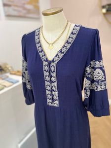 Robe Bohemian navy