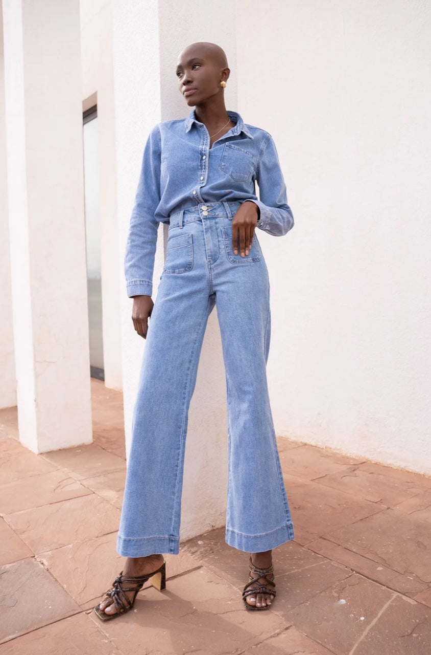 Jean Elenette Denim Clair