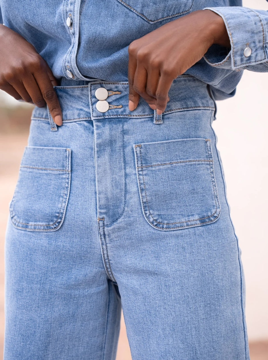 Jean Elenette Denim Clair