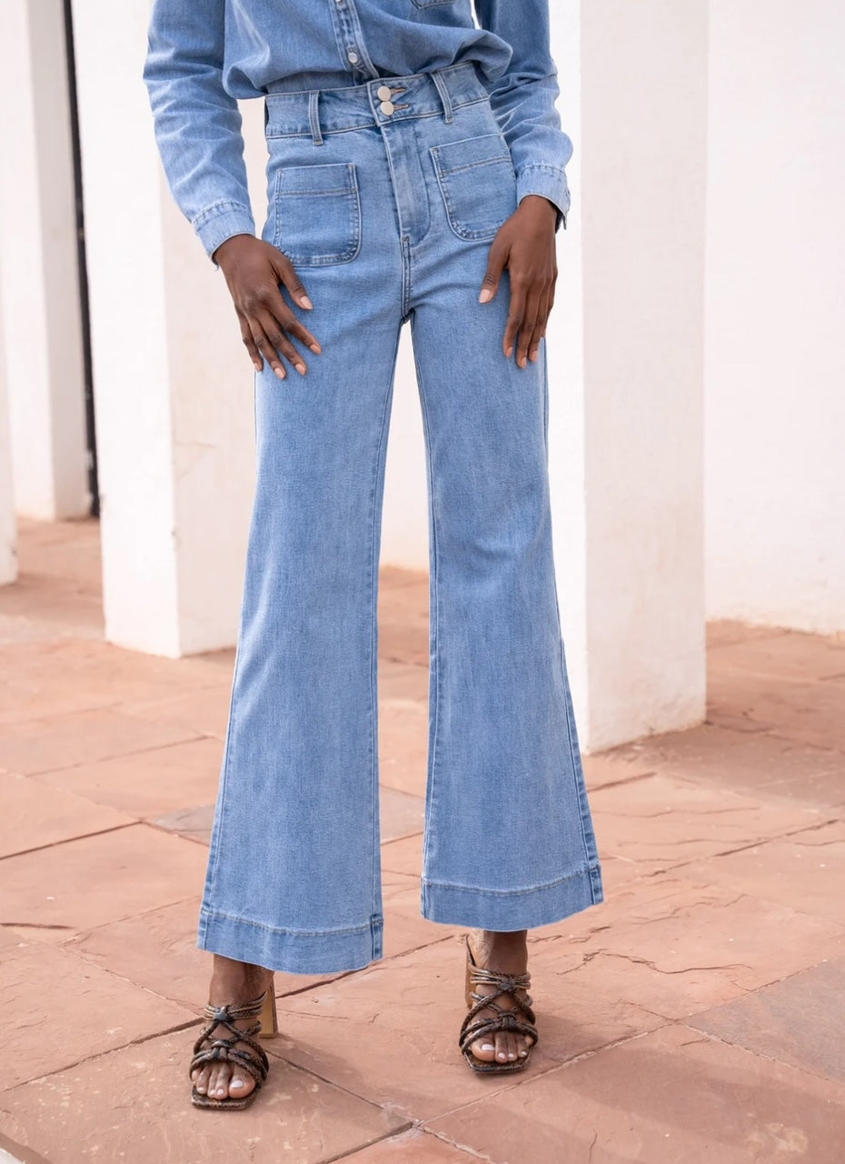 Jean Elenette Denim Clair