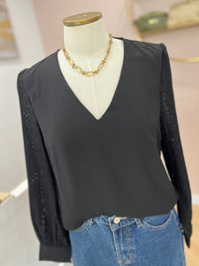 BLOUSE LANA NOIR