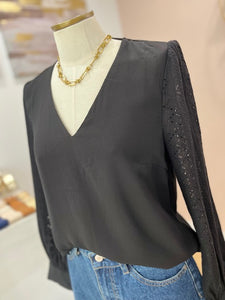 BLOUSE LANA NOIR