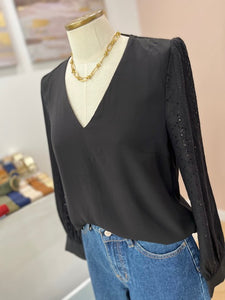 BLOUSE LANA NOIR