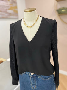 BLOUSE LANA NOIR