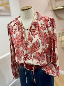 BLOUSE Céleste BOIS DE ROSE