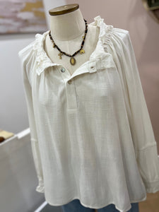 Blouse Cécilia écru