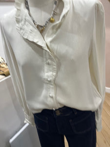 BLOUSE NOUR BLANCHE irisé