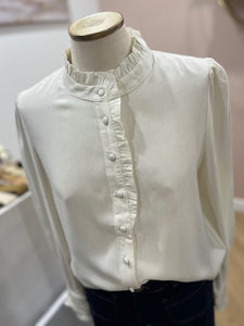 BLOUSE NOUR BLANCHE irisé