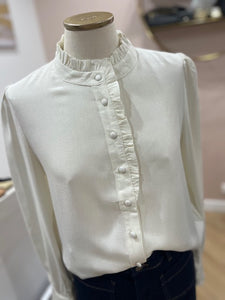 BLOUSE NOUR BLANCHE irisé