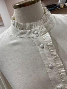 BLOUSE NOUR BLANCHE irisé