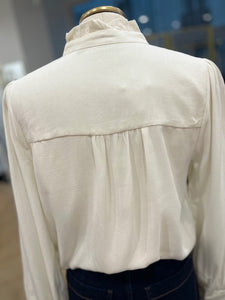 BLOUSE NOUR BLANCHE irisé