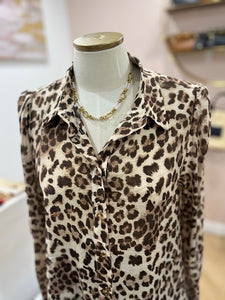 CHEMISE Alejandra LEOPARD