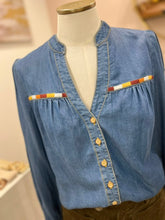 Charger l&#39;image dans la galerie, chemise abigail denim
