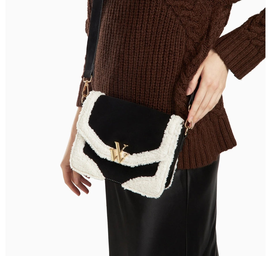 Petit Sac Cartable Evelyn Noir