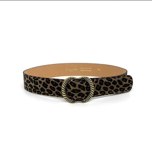 Ceinture Saskia léopard