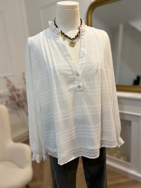 Blouse Ezia Ecru