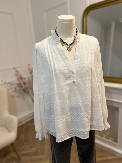 Blouse Ezia Ecru