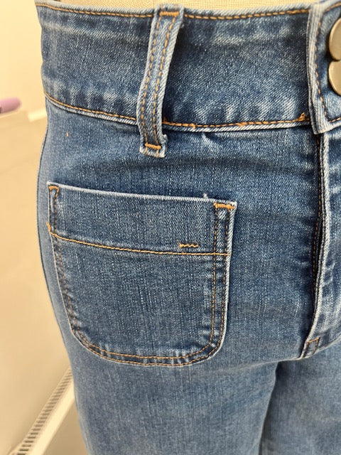 Jean Elenette Denim Stone