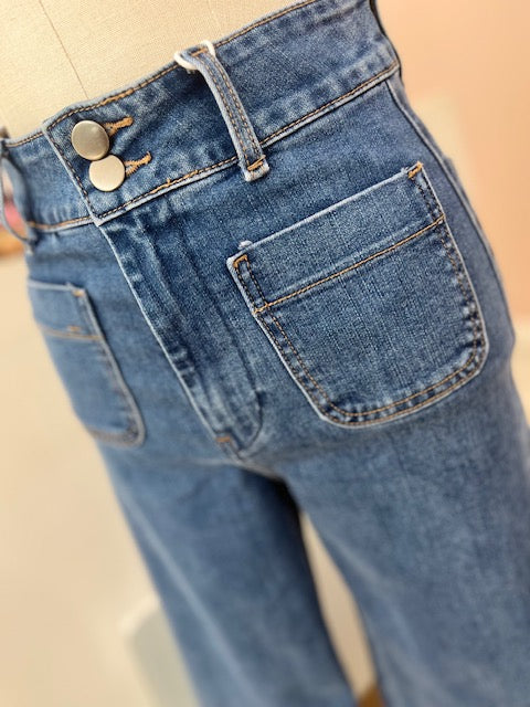 Jean Elenette Denim Stone