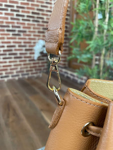 Sac seau Palma camel