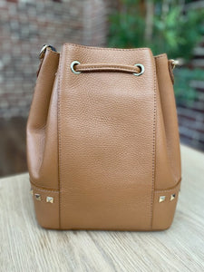 Sac seau Palma camel