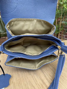 Sac Eugénie bleu