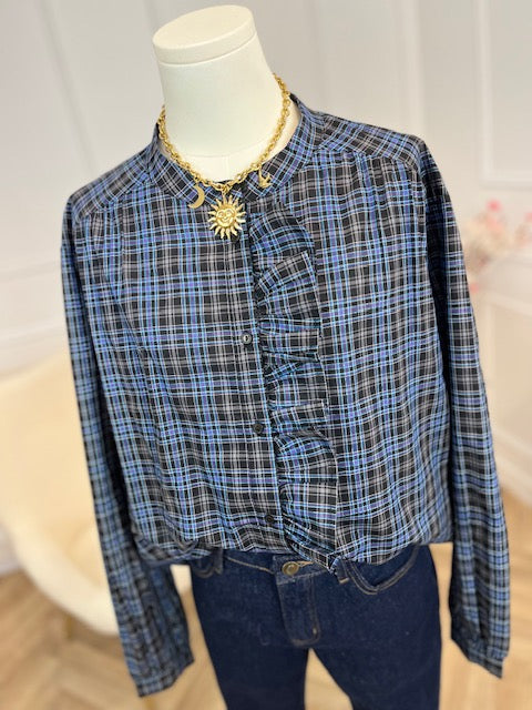 Blouse Samilo Bleu