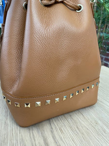 Sac seau Palma camel