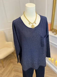 Pull Loreta navy