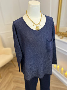 Pull Loreta navy