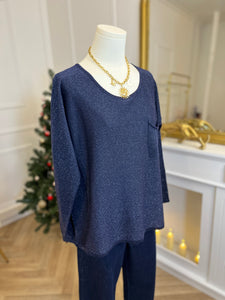 Pull Loreta navy