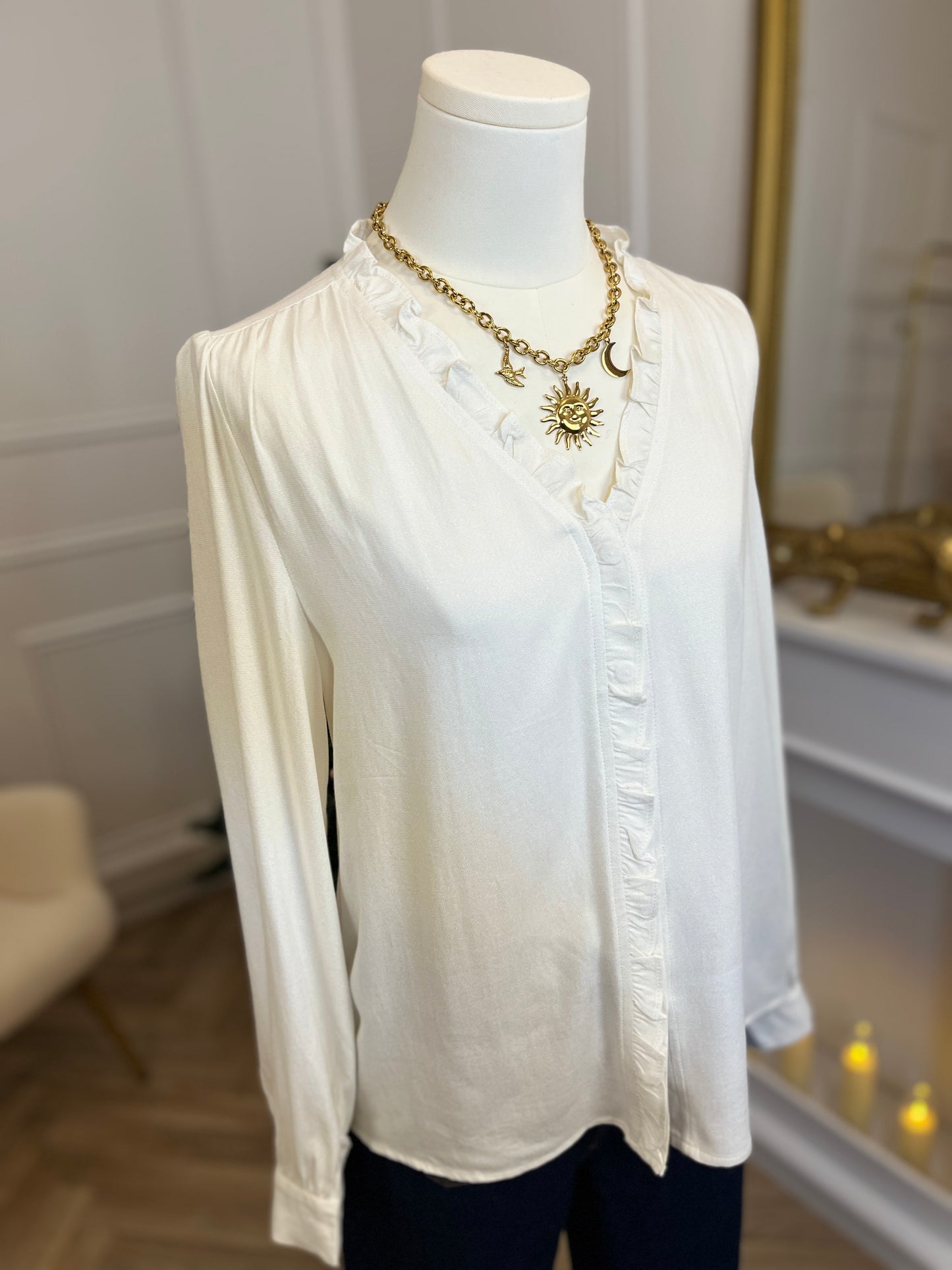 Blouse Giuseppa Écrue