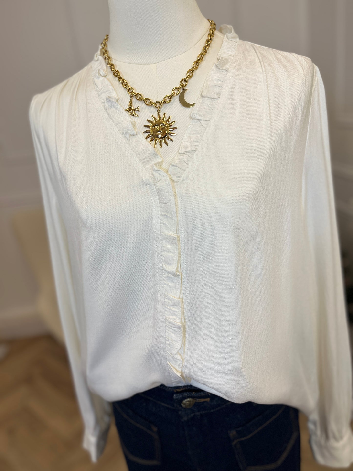 Blouse Giuseppa Écrue