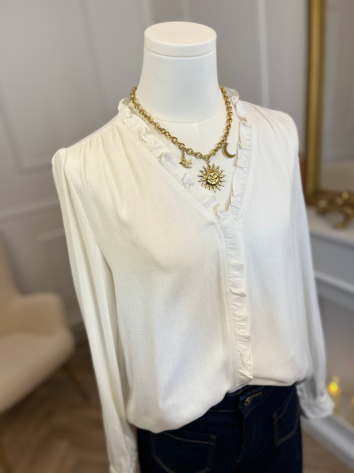 Blouse Giuseppa Écrue