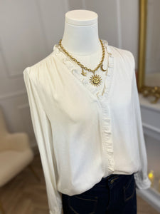 Blouse Giuseppa écrue