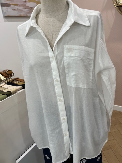 Chemise Symbaly Blanche