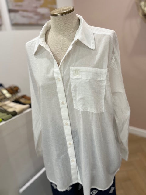 Chemise Symbaly Blanche