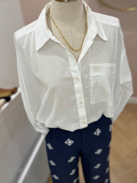 Chemise Symbaly Blanche