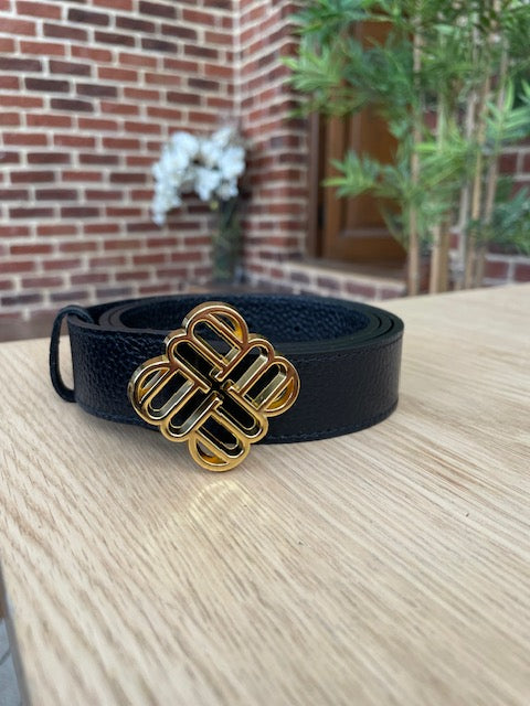 Ceinture Mélodie Noir Grainé