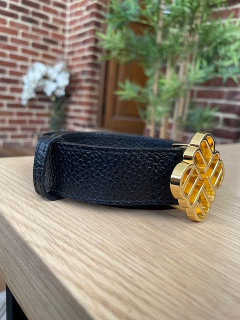 Ceinture Mélodie Noir Grainé
