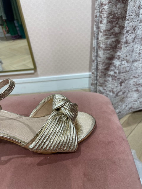 Sandales Dorées Noela