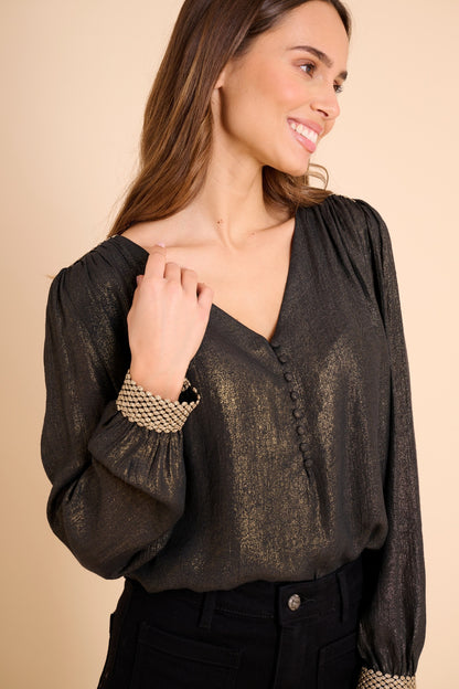 Blouse Natalia Bronze