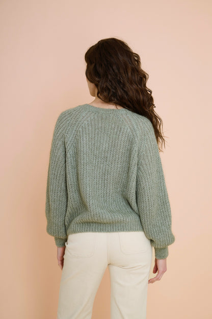 Gilet Abelle Tilleul