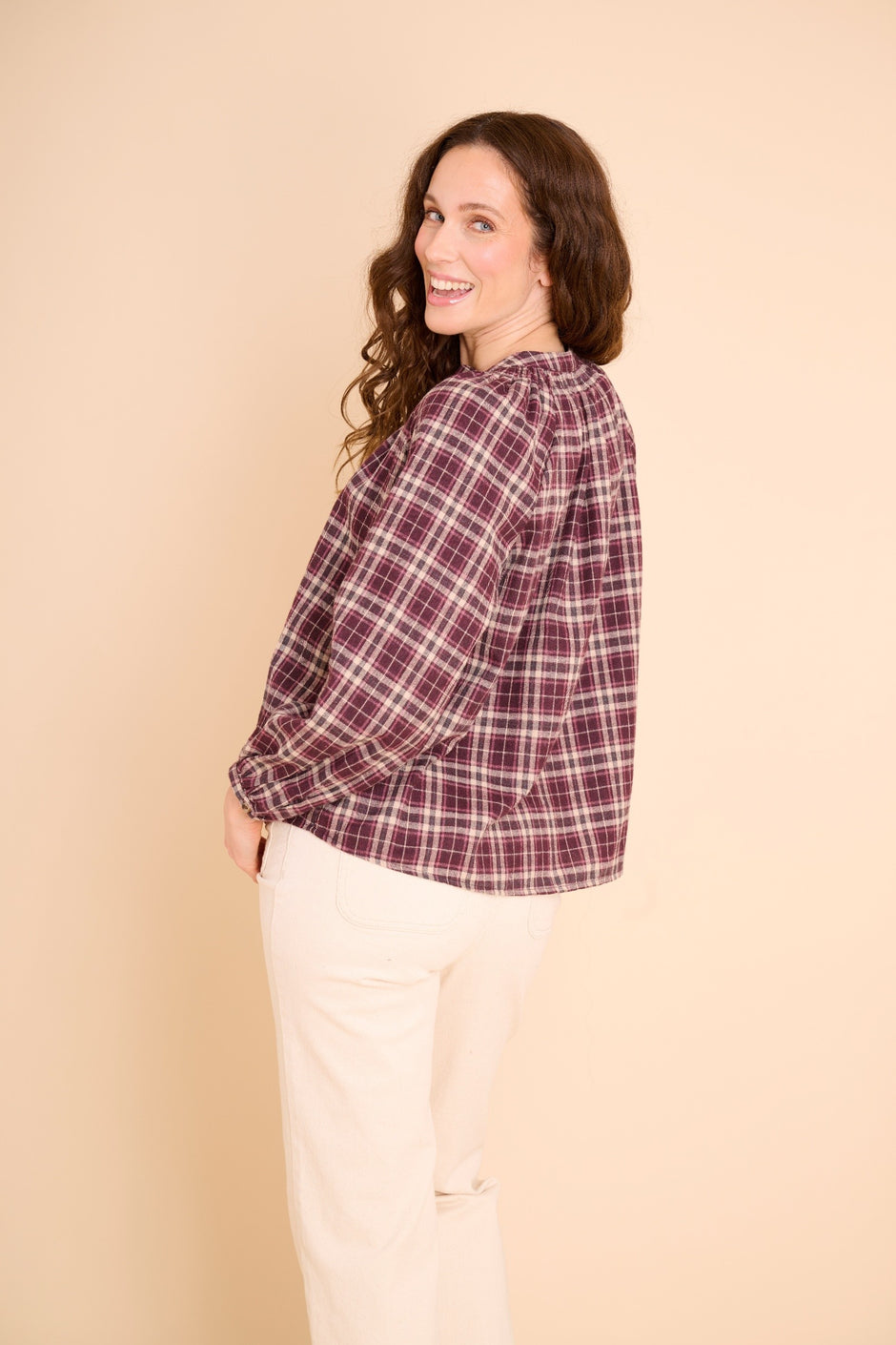 Blouse Dona Bordeaux