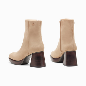 Bottines Marina beige