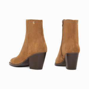 Bottines Jenn camel foncé